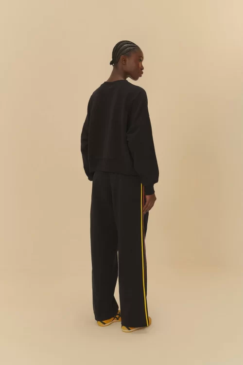 Calça Moletom Bordado Lateral - Image 4