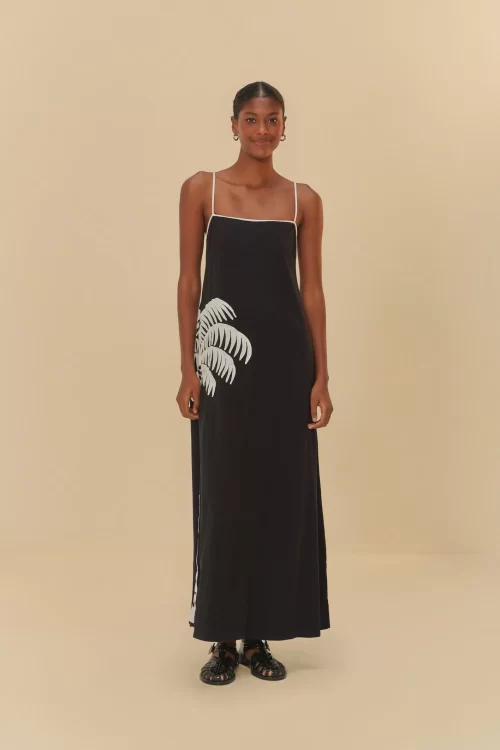 Vestido Cropped Bordado Coqueiro - Image 2