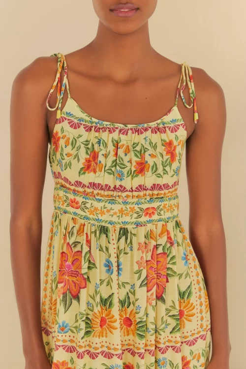 Vestido Cropped Estampado Delicadeza Em Flor - Image 2