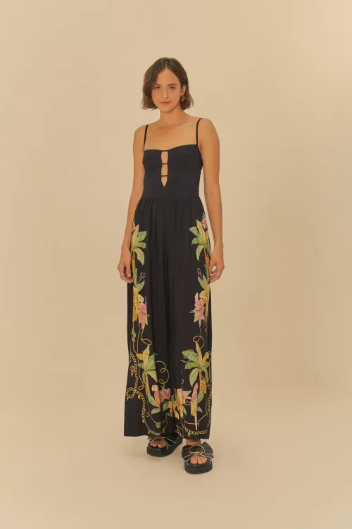 Macacão Estampado Riqueza Tropical