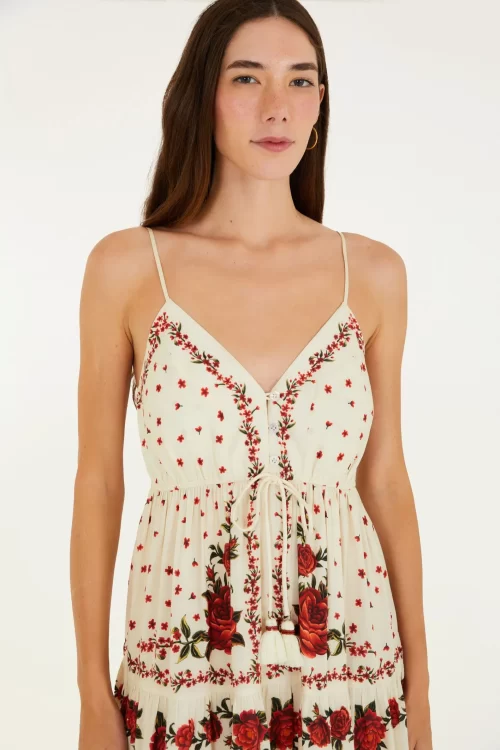 Vestido Longo Estampado Rosália - Image 2