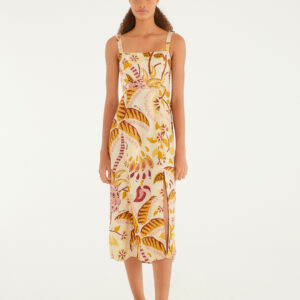 VESTIDO PREGAS BRASIL ARTESANAL