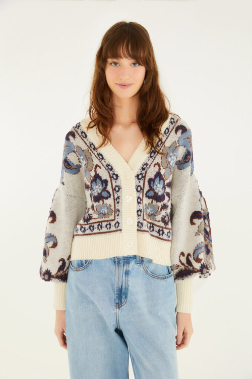 CARDIGAN CURTO TRICOT MARCELLE