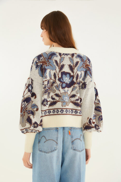 CARDIGAN CURTO TRICOT MARCELLE - Image 2