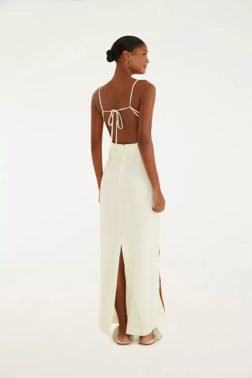 Vestido Cropped Estampado Flor Rosália - Image 3