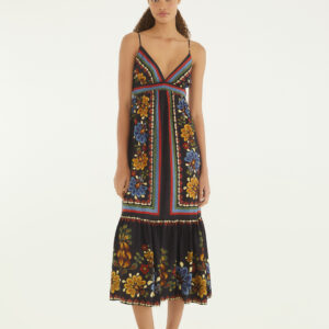 VESTIDO CROPPED LENCO LATINA