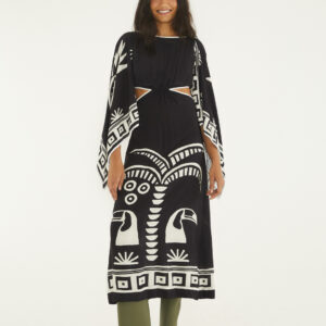 VESTIDO MANGA LENCO TROPICANO E