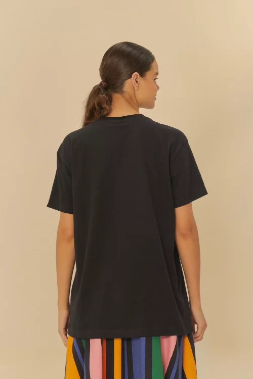T-Shirt Média Estampada Passáros - Image 3