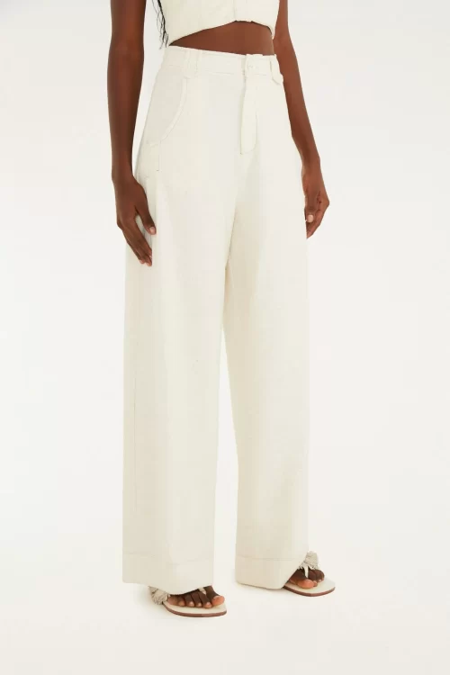 Calça Pregas Tweed - Image 2