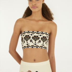 TOP RETO FLORAL ARABESQUE