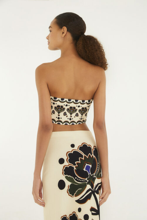 TOP RETO FLORAL ARABESQUE - Image 3