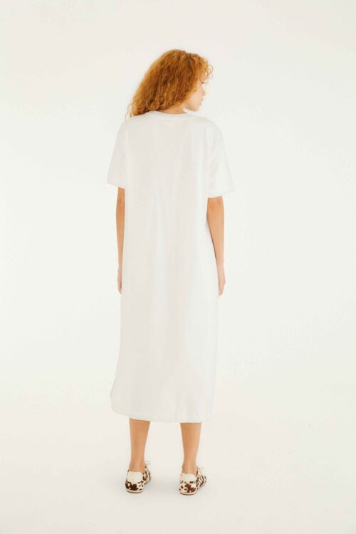VESTIDO T-SHIRT CROPPED FARM RIO BICHOS - Image 3