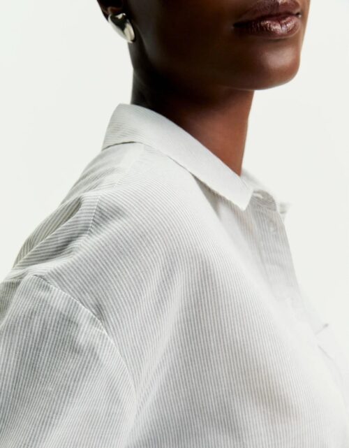 Camisa voil listras gelo - Image 2