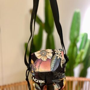 BOLSA FARM FERVO ROMANCE EM FLOR MARROM