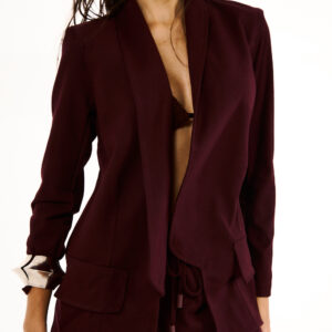Blazer Open - marrom terracota