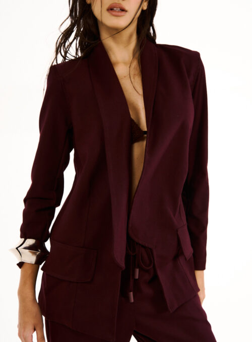 Blazer Open - marrom terracota