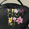MINI MOCHILA FARM BOROGODÓ ROMANCE EM FLOR PRETA - Image 3