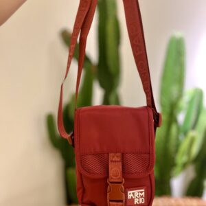 BOLSA FARM FERVO GRAFICO TROPI VINHO