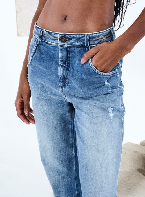 Calça Jeans Mom Relaxed - Image 3