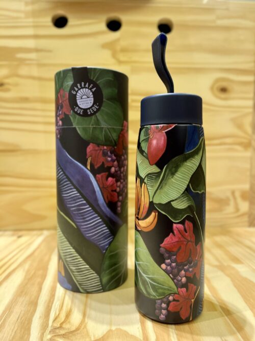GARRAFA FARM QUE SEDE 500ML BANANA UVA