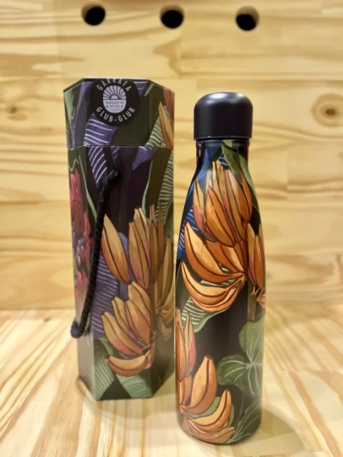 GARRAFA FARM GLUB GLUB 500ML BANANA UVA