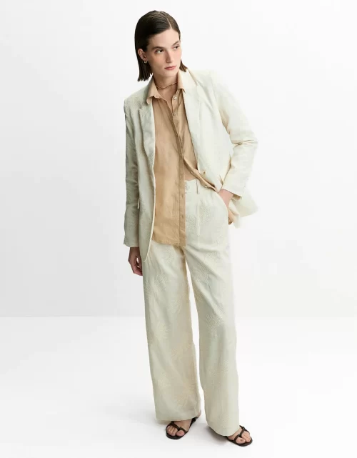 Blazer alfaiatado bordado - Imagem 2