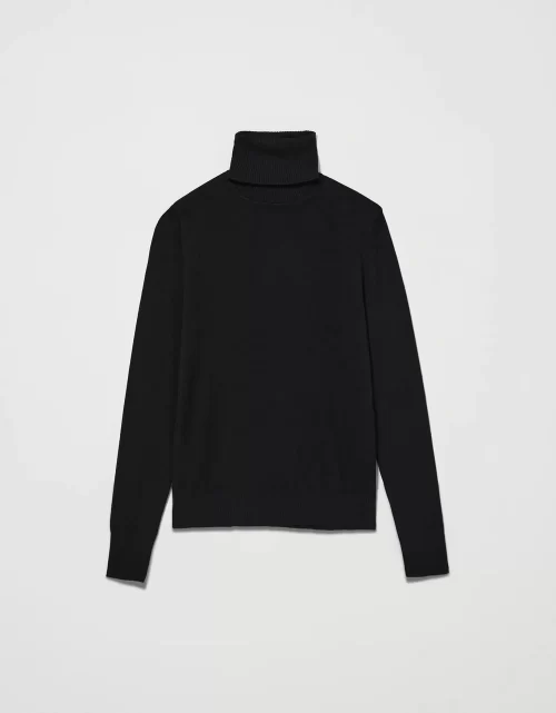 Blusa tricot básico gola preto - Image 4