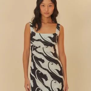 Vestido Curto Estampado Panteras