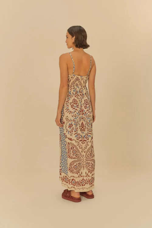 Vestido Cropped Estampado Borbolina - Imagem 3