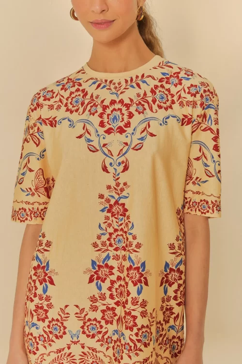 Vestido T-Shirt Estampado Borbolina - Image 2