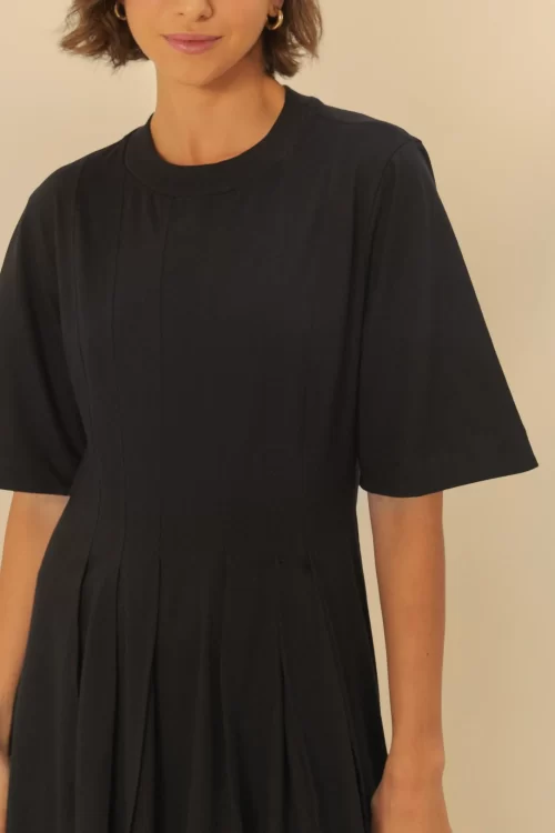 Vestido Cropped Pregas T-Shirt - Imagem 2