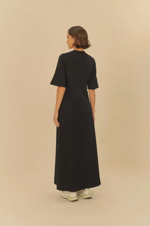 Vestido Cropped Pregas T-Shirt - Imagem 3