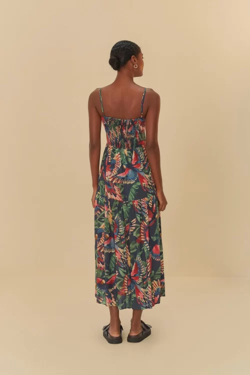 Vestido Cropped Estampado Voo Dos Passáros - Image 3