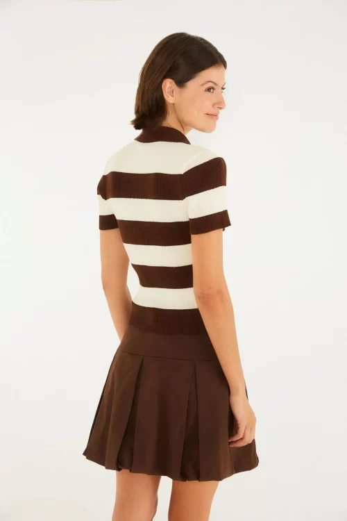 T-Shirt Polo Tricot Listrada - Imagem 3