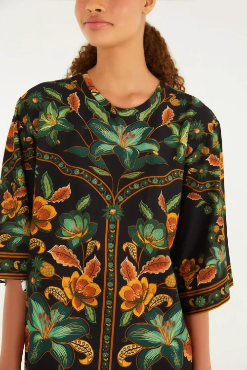Vestido T-Shirt Estampado Big Marcelle - Imagem 2