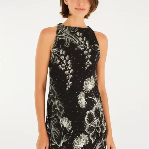 Vestido Curto Estampado Céu De Flor