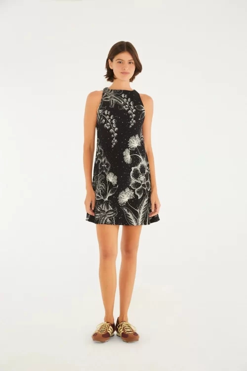 Vestido Curto Estampado Céu De Flor - Imagem 2