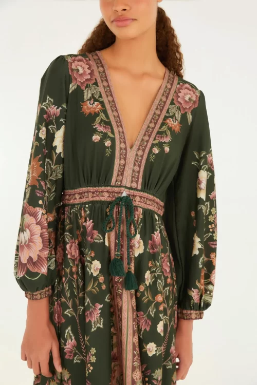 Vestido Cropped Estampado Lina - Imagem 2
