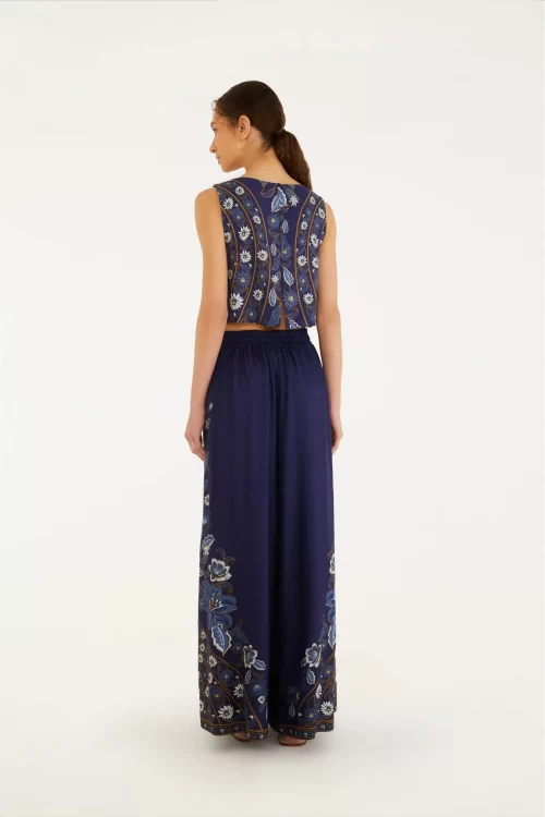 Calça Pantalona Estampada Marcelle - Imagem 3