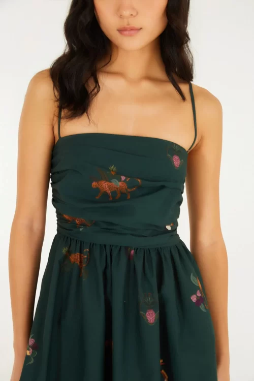 Vestido Curto Estampado Florestinha - Imagem 2