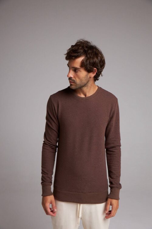 Blusa Montanha Marrom