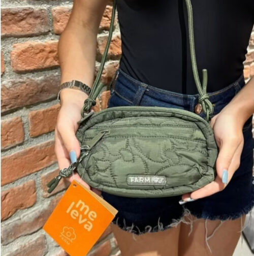Bolsa Farm Chuchu Liso Verde