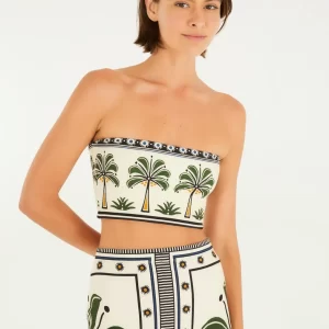 top reto estampado jardim tropical